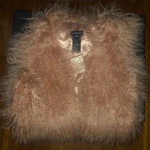 Bebe Mongolian pink fur
